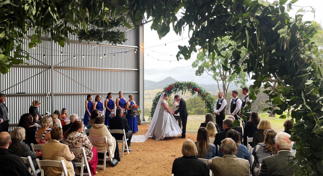 Australian Barn Wedding